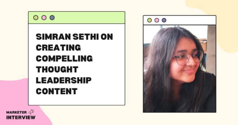 Simran Sethi on Creating Compelling Thought Leadership Content
