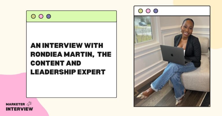 Interview with Rondiea Martin, Content and Leadership Expert