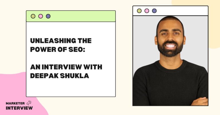 Unleashing the Power of SEO: An Interview with Deepak Shukla