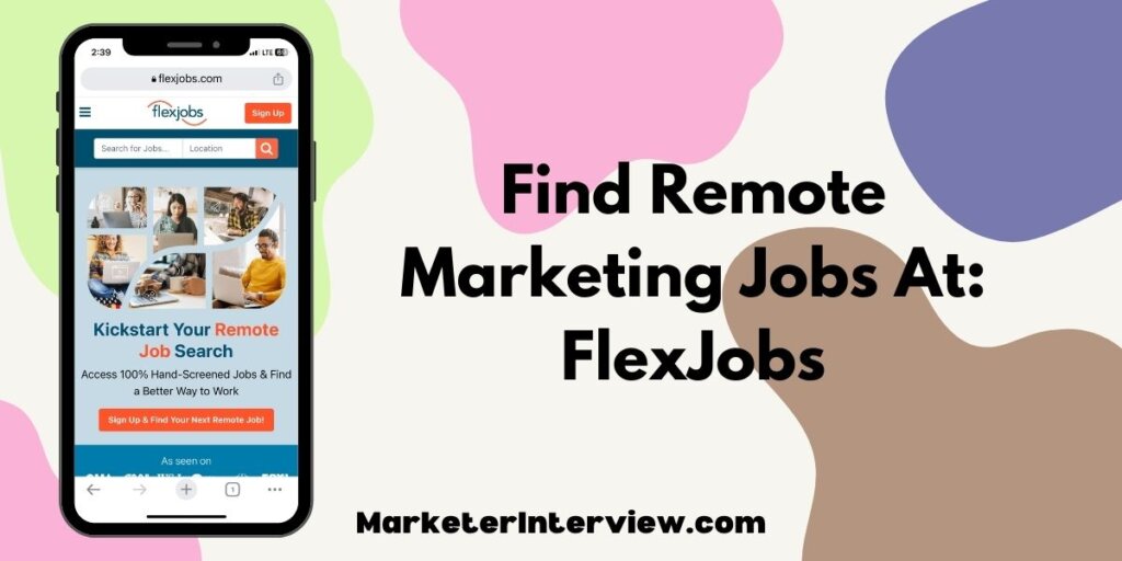 find remote marketing jobs flex jobs Find Dream Remote Marketing Jobs On 10 Sites You've Never Heard Of