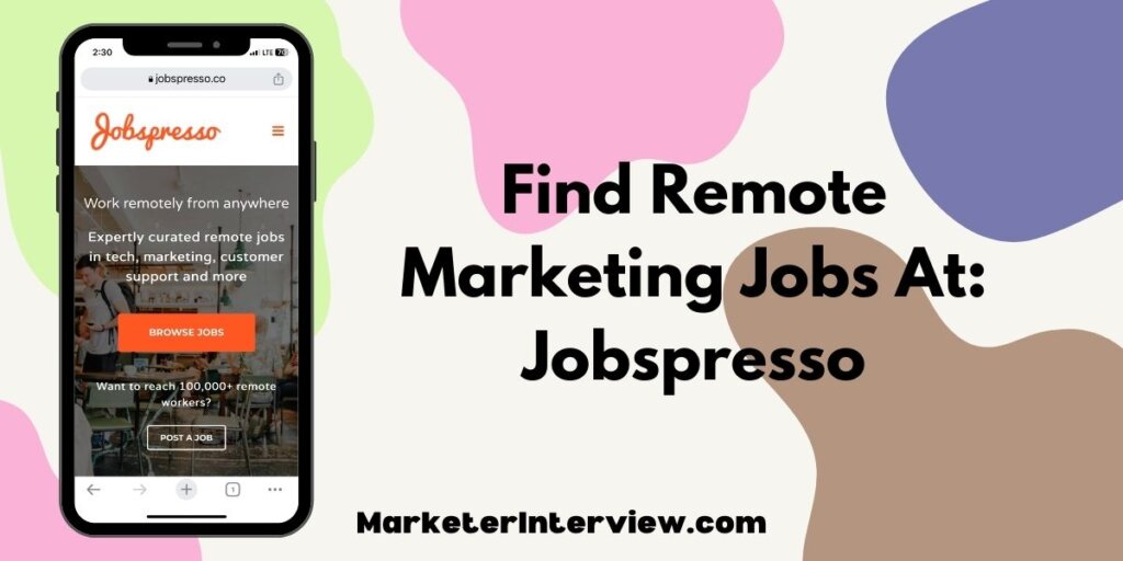 find remote marketing jobs jobspresso Find Dream Remote Marketing Jobs On 10 Sites You've Never Heard Of