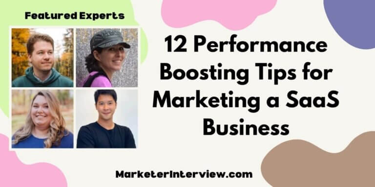 12 Performance Boosting Tips for Marketing a SaaS Business