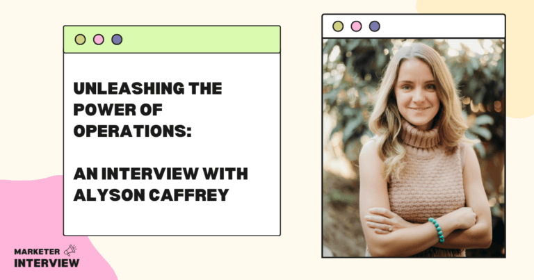 Unleashing The Power of Operations: An Interview with Alyson Caffrey