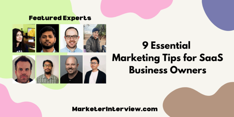 9 Essential Marketing Tips for SaaS Business Owners