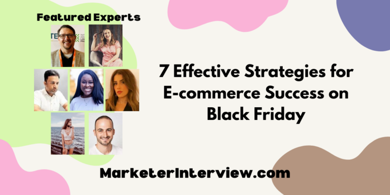 7 Effective Strategies for E-commerce Success on Black Friday