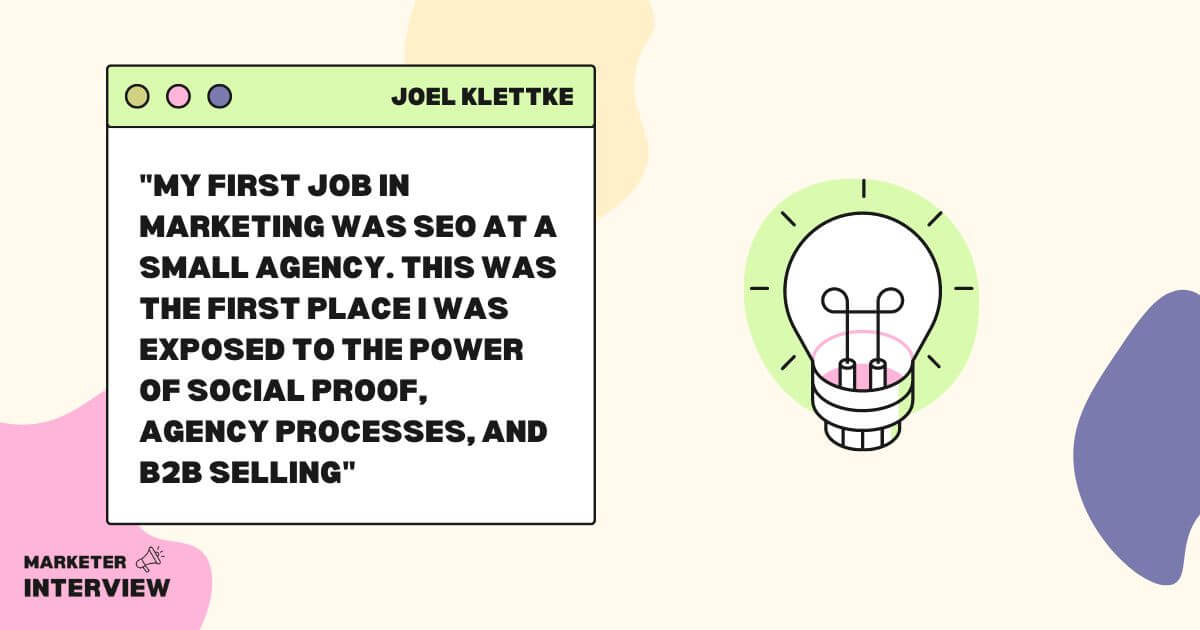 word image 2575 2 Customer Success Stories: An Interview with Joel Klettke