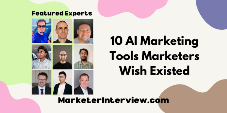 10 AI Marketing Tools Marketers Wish Existed