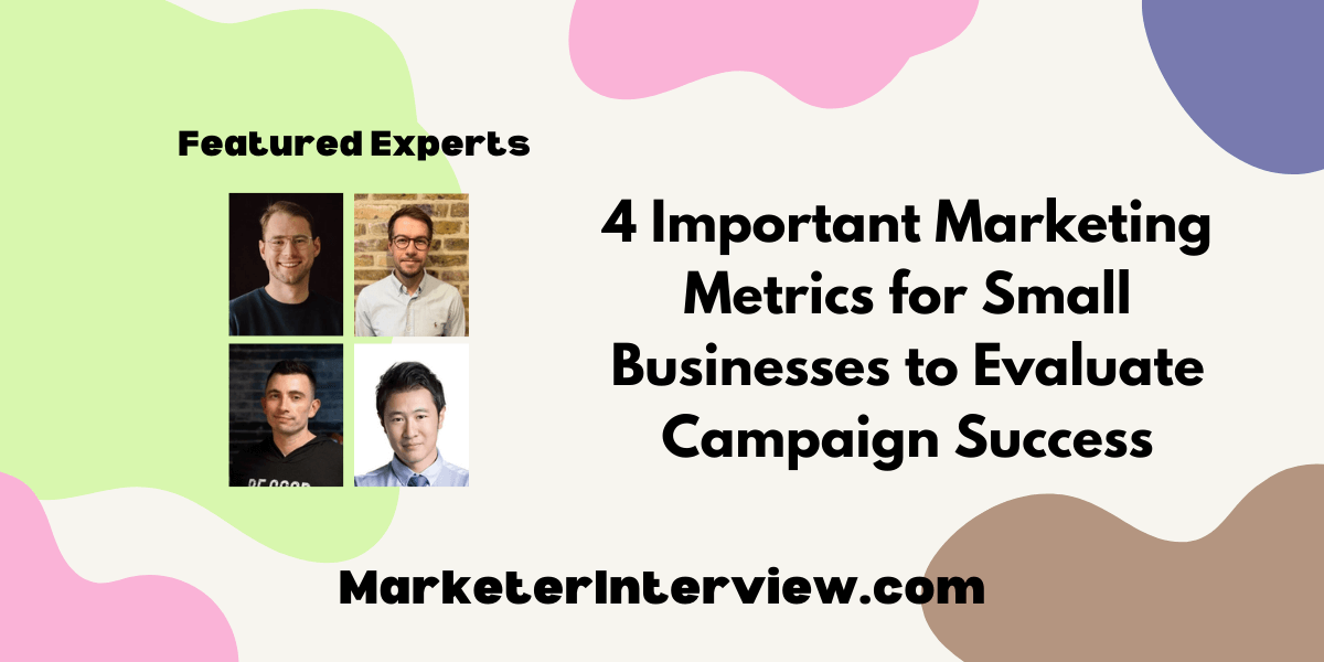 Marketing Metrics for Small Businesses