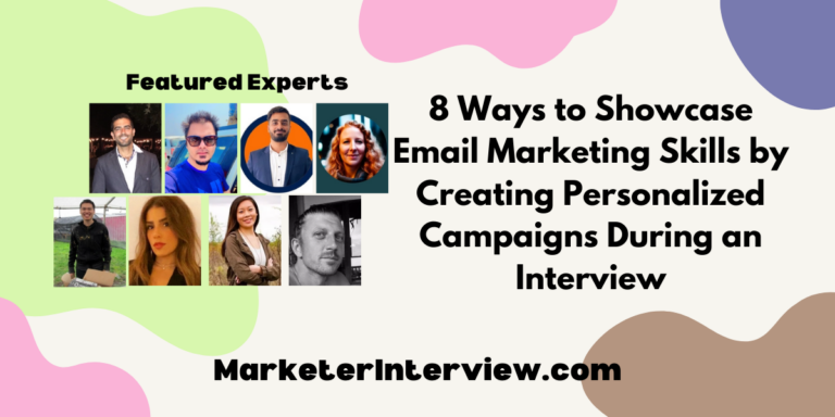 Showcase Email Marketing Skills