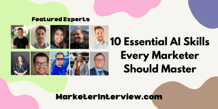 10 Essential AI Skills Every Marketer Should Master