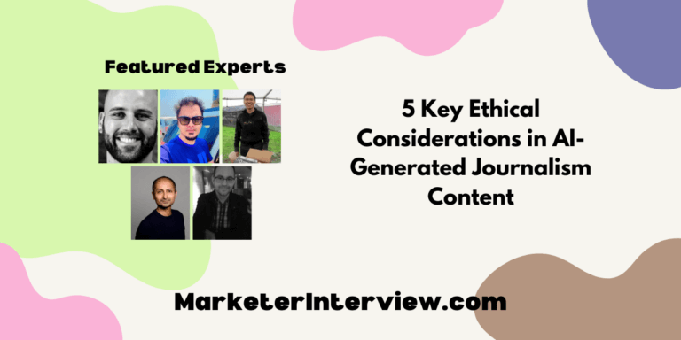 5 Key Ethical Considerations in AI-Generated Journalism Content