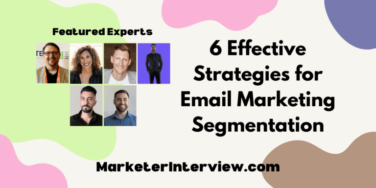 Email Marketing Segmentation