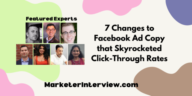 7 Changes to Facebook Ad Copy that Skyrocketed Click-Through Rates