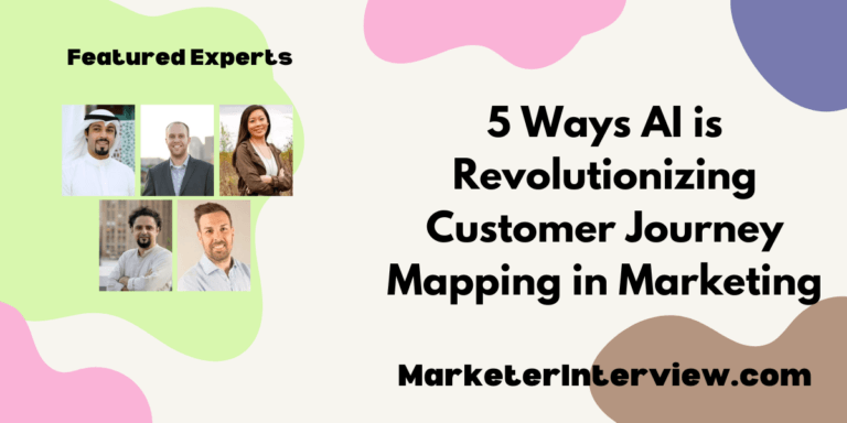 5 Ways AI is Revolutionizing Customer Journey Mapping in Marketing