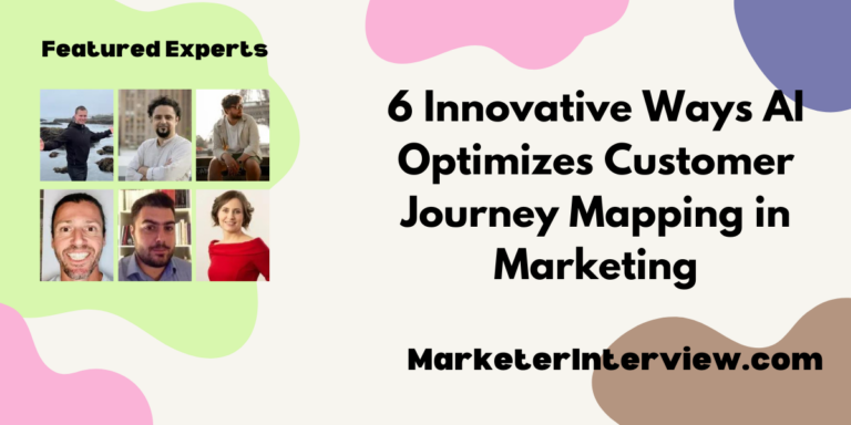 6 Innovative Ways AI Optimizes Customer Journey Mapping in Marketing
