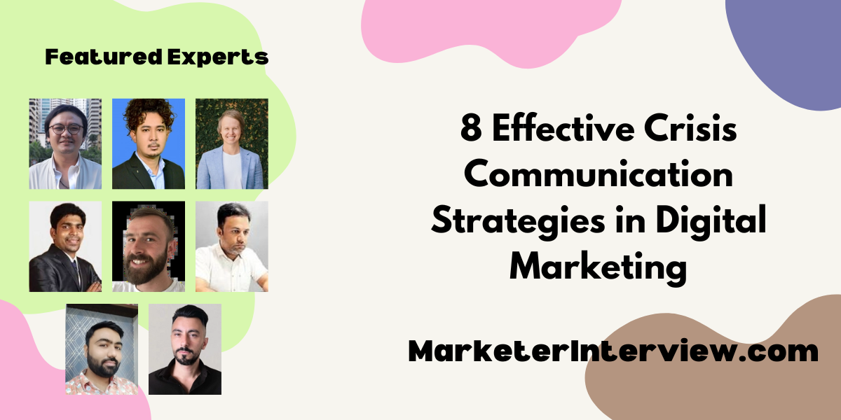 Digital Marketing 1 8 Effective Crisis Communication Strategies in Digital Marketing