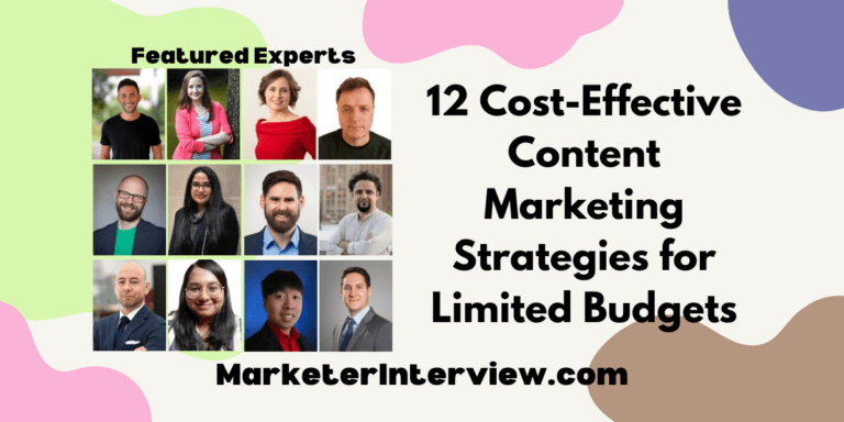 Marketing Strategies for Limited Budgets