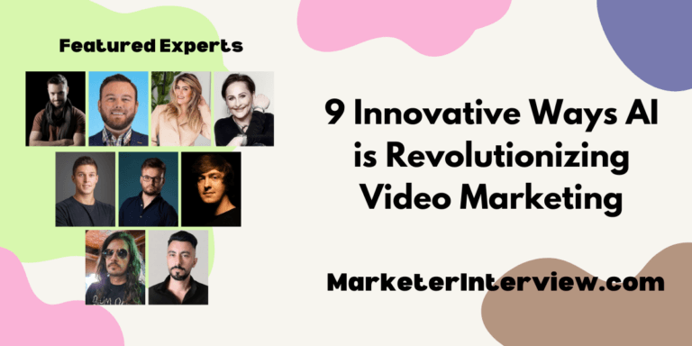 9 Innovative Ways AI is Revolutionizing Video Marketing