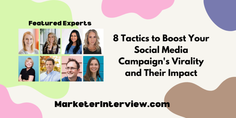 8 Tactics to Boost Your Social Media Campaign’s Virality and Their Impact
