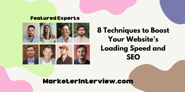 8 Techniques to Boost Your Website’s Loading Speed and SEO