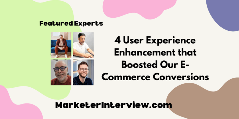 4 User Experience Enhancement that Boosted Our E-Commerce Conversions