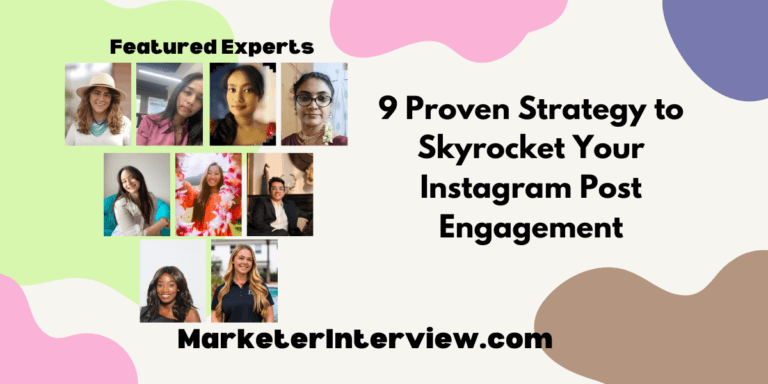 9 Proven Strategy to Skyrocket Your Instagram Post Engagement