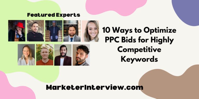 10 Ways to Optimize PPC Bids for Highly Competitive Keywords