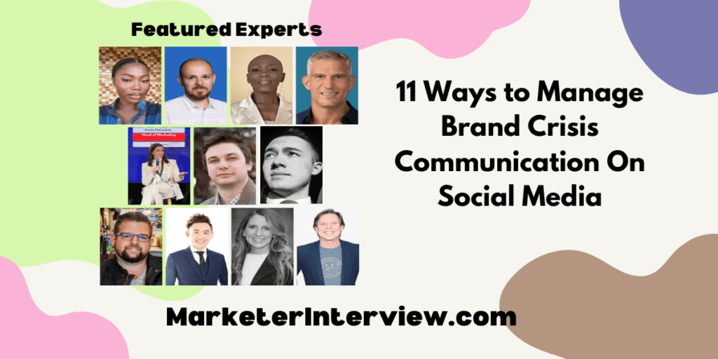 11 Ways To Manage Brand Crisis Communication On Social Media | Marketer ...