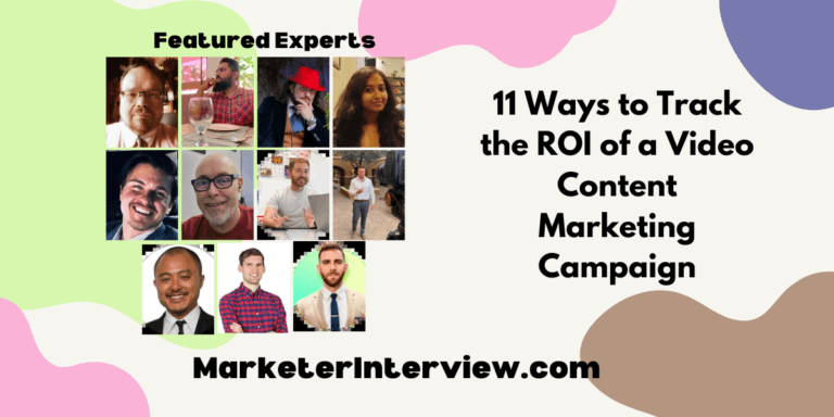 11 Ways to Track the ROI of a Video Content Marketing Campaign