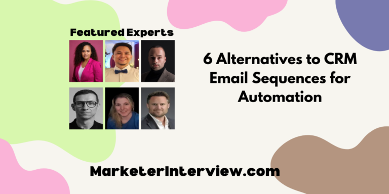 6 Alternatives to CRM Email Sequences for Automation