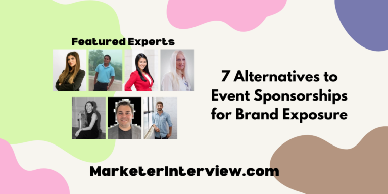 7 Alternatives to Event Sponsorships for Brand Exposure