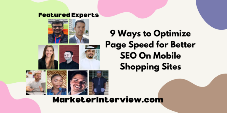 9 Ways to Optimize Page Speed for Better SEO On Mobile Shopping Sites