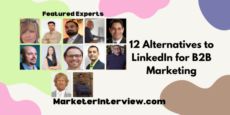 12 Alternatives to LinkedIn for B2B Marketing