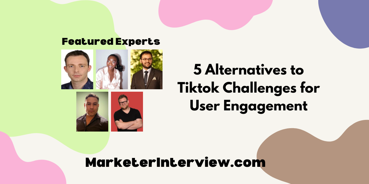 5 Alternatives to Tiktok Challenges for User Engagement 5 Alternatives to Tiktok Challenges for User Engagement