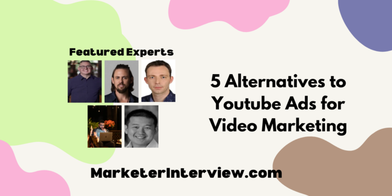 5 Alternatives to Youtube Ads for Video Marketing