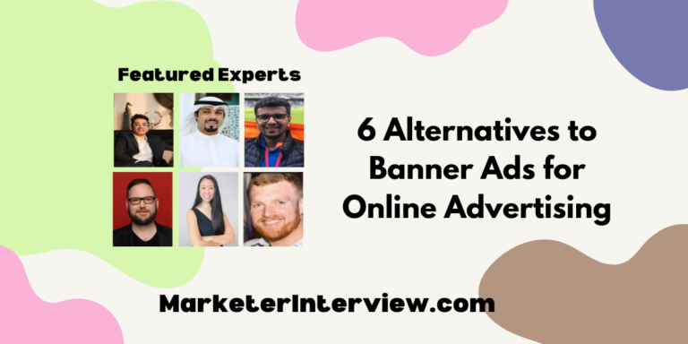 6 Alternatives to Banner Ads for Online Advertising