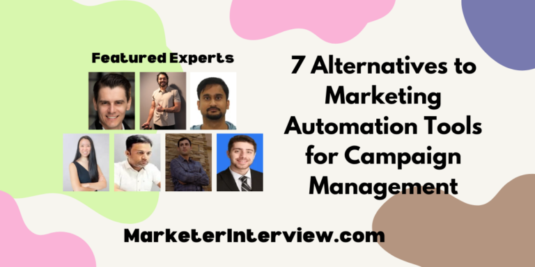 7 Alternatives to Marketing Automation Tools for Campaign Management