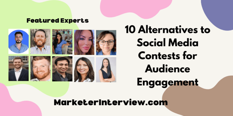 10 Alternatives to Social Media Contests for Audience Engagement