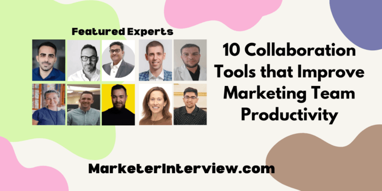 10 Collaboration Tools that Improve Marketing Team Productivity