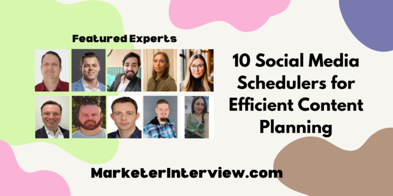 10 Social Media Schedulers for Efficient Content Planning