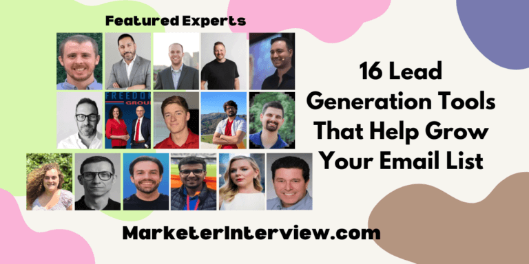 16 Lead Generation Tools That Help Grow Your Email List