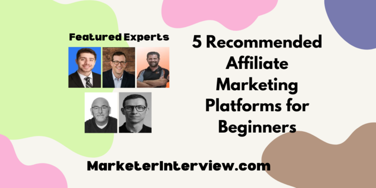 5 Recommended Affiliate Marketing Platforms for Beginners