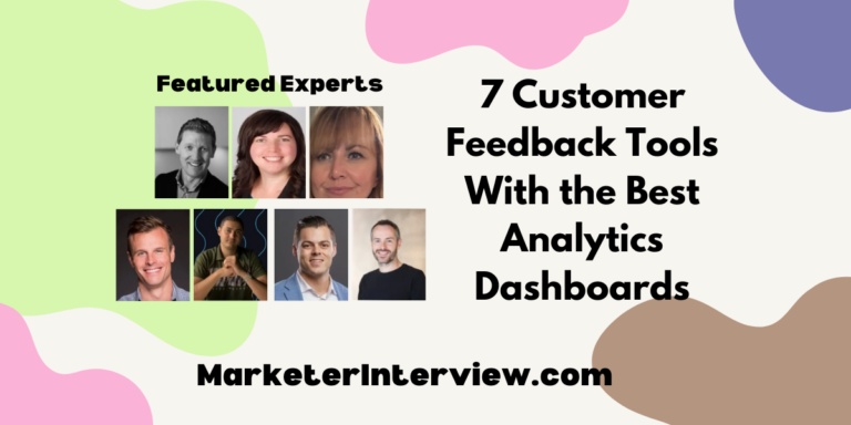 7 Customer Feedback Tools With the Best Analytics Dashboards