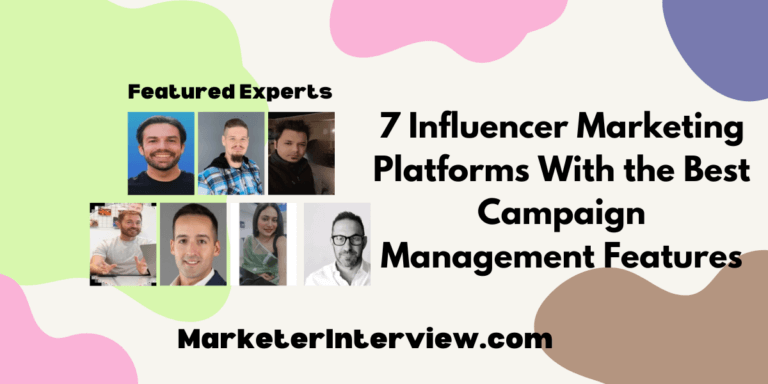 7 Influencer Marketing Platforms With the Best Campaign Management Features