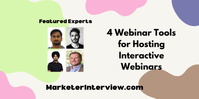 4 Webinar Tools for Hosting Interactive Webinars