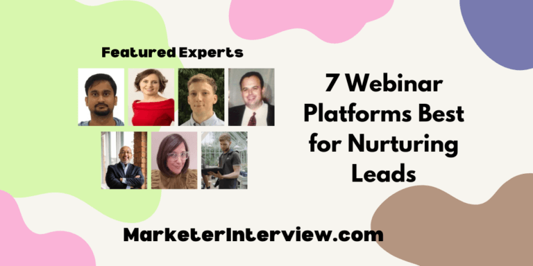 7 Webinar Platforms Best for Nurturing Leads