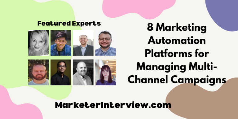 8 Marketing Automation Platforms for Managing Multi-Channel Campaigns