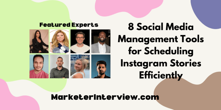 8 Social Media Management Tools for Scheduling Instagram Stories Efficiently