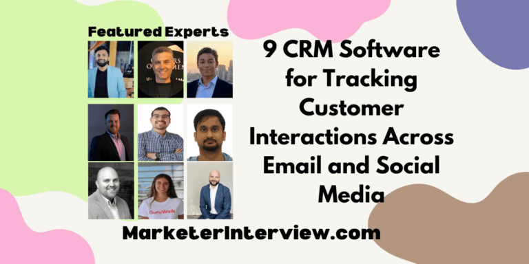 9 CRM Software for Tracking Customer Interactions Across Email and Social Media