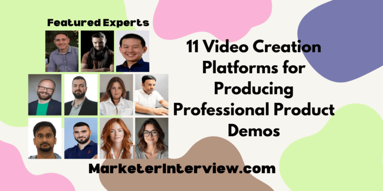 11 Video Creation Platforms for Producing Professional Product Demos